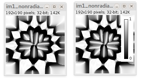 nonradiality map nonradiality map
